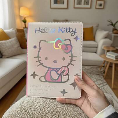  1 本 Sanrio Heltty 卡通可爱日记本，80 页/本，激光印刷软封面笔记本，内页加厚，印有可爱图案——送给女朋友、姐妹和同事的完美礼物。