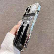 Affectionate and loving For  17 17AIR 16 16E 15 14 13 12 11 Pro Max Plus MINI Light Luxury   Electroplated Frame ,Curved Design Enhances a More Premium Look. - DDNYK(QP) - Plata - LWXVEYAfectuoso y amoroso - Ver 7