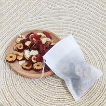 100pcs Disposable Non-Woven Fabric Bag Back To School - White - View 11