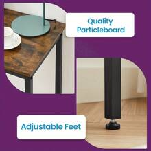 Bar Table And Chairs Set, Dining Table Set, Bar Kitchen Table With Stools Set Of 2, Steel - Ebony Black and Ink Black - View 8