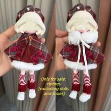 一套17厘米BJD娃娃衣服，精致可爱时尚的BJD娃娃服装套装，新年/圣诞节/生日礼物（仅含衣服，不含娃娃和鞋子） - 彩色 - 查看 4