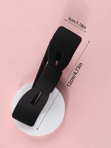 新款不对称蝴蝶结慵懒爪夹优雅发夹，蝴蝶夹发饰，简约发爪发饰 - 彩色 - 查看 6