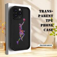 Funda de Teléfono con Impresión de Baloncesto Creativa y Colorida para iPhone 15 14 13 12 11 XS XR X 7 8 Plus Pro Max Mini - Colores mixtos - Ver 6