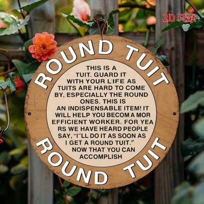 1 件 2D 打印励志语录墙饰，创意礼物，卧室装饰，简约办公室，家居咖啡厅墙面装饰，防水防锈，孔位随机