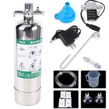 SanBouSi Aquarium Plants Cylinder CO2 Generator System Kit 2L CO2 Generator System Stainless Steel Fast And Efficient A Set Of Equipment Convenient - Style A - View 7