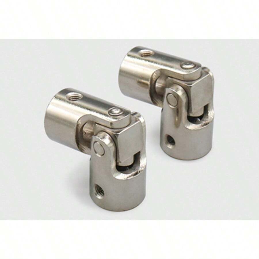 Universal Cardan Joint For 12mm Shaft Coupling, Model Making - Bạc - Xem 1