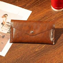 1pc Unisex Long Wallet, Fashion Minimalist Large Capacity Card Holder Coin Purse, Slim Simplified Wallet - Multicolor - View 15