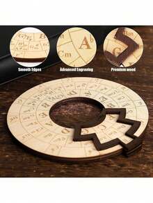 木制旋律工具，圆形旋律和弦工具，音乐移调配件，木制和弦轮，适用于音乐家、音乐初学者和作曲家，用于音符、和弦和调号。 - 彩色 - 查看 3