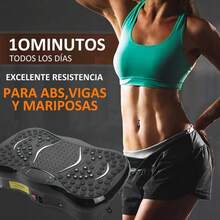 Plataforma Vibratoria 110v con Bandas Para Adelgazar | Hogar Ejercicio | Máquina Vibratoria | Eficaz Completa Fácil Uso - Multicolor - Ver 10