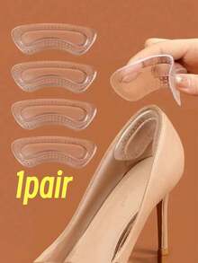 QKC 女士鞋跟贴,防滑鞋跟垫,防止脚后跟滑动和起水泡,高跟鞋鞋垫,适合介于两个尺码之间的鞋子,配饰礼品之选 - 後腳跟貼 - 查看 12