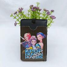 学生拉链式猎巫俱乐部证件卡套，带挂绳，学生证卡套，门禁卡套，公交卡套 - 彩色 - 查看 6