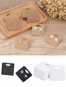 200pcs/198/196/100/98/20/Set Keychain Display Cards, Jewelry Storage Cards, Gift Packaging Label Cards, Keychain Storage Cards, Necklace Display Cards - Multicolor - View 8