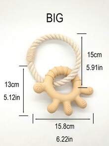 Pet Dog Chew Toy, 5-Pointed Star Shaped Rubber Teething Toy, Stress Relief Toy For Dogs