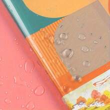 10个装透明超薄书套 - PVC材质,防刮防震,轻便透明,适用于学校、办公室、图书馆 - 可装教科书、笔记本、杂志、漫画 - 返校必备(10个装),书套,学习用品,简约设计,防刮保护套,办公用品 - 彩色 - 查看 11