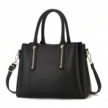 BAGCO Women Top Handle Bags - Black - View 2