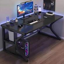 Mesa De Juego Completamente Negra,120*60*75cm. - Multicolor - Ver 1