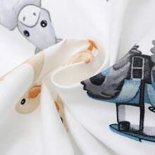 U-Shaped Nursing Pillow, Baby Learning Sit-Up Pillow, Maternity Pillow, Cartoon Tractor - Cartoon Tractor - View 3