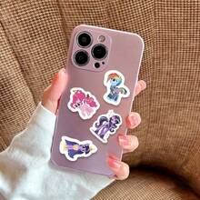 62 piezas/Set Pegatinas de My Little Pony, pegatinas de recompensa de dibujos animados lindos y autoadhesivos para decorar cuadernos, fotos, diarios - Adecuado para manualidades DIY, scrapbooking, decoración de teléfonos, decoración de papelería, decoración de diarios, botellas de agua, decoración del hogar, y también un gran regalo para familiares y amigos, esencial para volver a la escuela - Multicolor - Ver 8