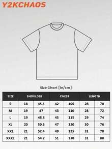Y2KCHAOS (180g Pure Cotton T-Shirt) Men's T-Shirt Streetwear Style Casual Graphic Tee With Anime Character Print And Cigarettes After What Text Design For Young Adults And Urban Fashion Lovers - 白色 - 查看 3