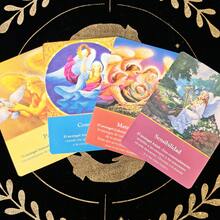 45pcs Spanish Angel Oracle Cards Deck, Bright & Vivid Illustrations, Suitable For Birthday, New Year Party, Game, Gift - Multicolor - View 7