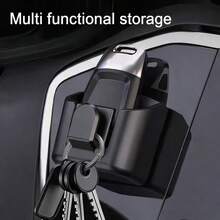 Car Center Console Organizer, Multifunctional Dashboard Storage Box With Adhesive For Car Keys, Remote Control, Cards, Receipts, Small Items – Fits Most Vehicles, No Drilling Required - Multicolor - View 3