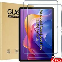 2 Stück gehärtetes Glas Bildschirmschutz kompatibel mit Xiaomi Redmi Pad 2 / Pad 2 Pro / Pad 2 Pro 5G / Pad Mini / Poco Pad M1 / Poco Pad X1, 9H Härte, hohe Auflösung, kratzfest, hohe Empfindlichkeit, präzise Passform, einfache Installation, langanhaltend Schutz für Tablet - Transparent - Übersicht 14