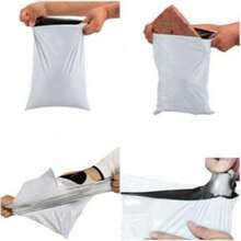10/20/50pcs Durable White Courier Bags - Thick, Waterproof, Tear-Resistant Plastic Mailing Bags, Strongly Adhesive, Suitable For Apparel Packaging And Small Business Shipping - White - View 5