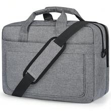 NEWHEY 15.6 Inch Laptop Bag, Waterproof Briefcase Style Laptop Handbag, Unisex Laptop Messenger Bag, Suitable For Travel, Business And Study - Multicolor - View 8