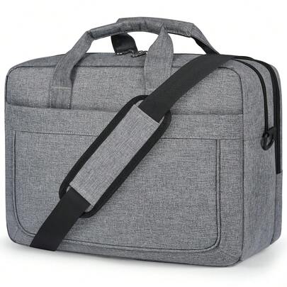 NEWHEY 15.6 Inch Laptop Bag, Waterproof Briefcase Style Laptop Handbag, Unisex Laptop Messenger Bag, Suitable For Travel, Business And Study