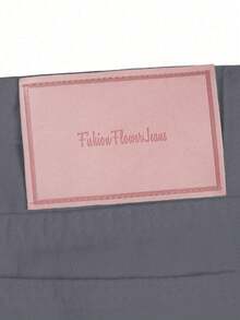 Women's Casual High Waist Straight Leg Wide Leg Jeans, Versatile & Retro - Grey - View 4