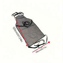 1件黑色透气网眼护腹带，马匹腹部保护罩，通用型，适用于骑乘、放牧、宠物马匹装备 - 黑色 - 查看 2