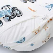 U-Shaped Nursing Pillow, Baby Learning Sit-Up Pillow, Maternity Pillow, Cartoon Tractor - Cartoon Tractor - View 4
