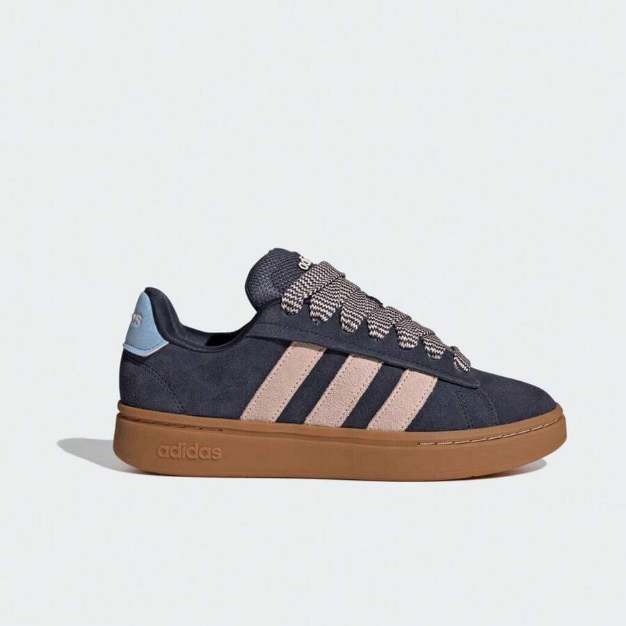 Adidas Women's GRAND COURT ALPHA 00s Casual Sneakers Low Top JQ7281 - Blue - View 1