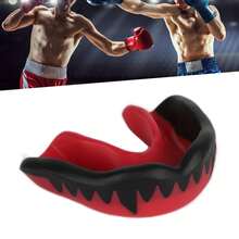 Sports Basketball Football Mouth Piece Silicone Athletic Mouth Protector for Hockey Boxing - Multicolor - Ver 7