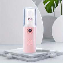 Handheld Nano-Spray Hydrating Instrument, Cold Spray, Gentle And Non-Skin-Damaging, 30ML Water Tank Capacity, Independent Transparent Protective Cover, USB Charging (150 MAh Lithium Battery), Compact And Portable, To Meet Daily Hydration Needs. - Multicolor - View 14