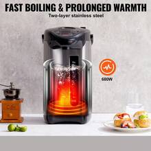 Hot Water Dispenser 3L 3.2L 4L & 5L Water Boiler And Warmer 304 Stainless Steel Countertop Water Heater For Tea, Coffee And Baby Formula - 5公升 - 查看 3