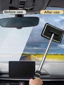 1个可伸缩多用途玻璃清洁器，适用于汽车车窗、浴室等。