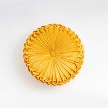 1个现代南瓜图案靠垫，圆形抱枕/座椅垫/腰枕，适用于客厅沙发卧室装饰，多种颜色可选 - 彩色 - 查看 20