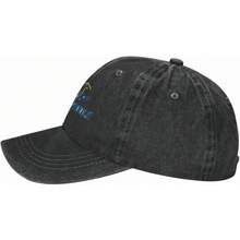 Embry-Riddle Baseball Cap Adjustable Classic Vintage Low Profile Washed Cotton Dad Hat For Men - Black - View 4