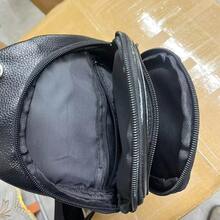 2026 New Business Crocodile Pattern Crossbody Bag, Multi-Compartment Large Capacity Shoulder Bag, PU Material, Multifunctional Waist Bag, Retro-Style Crossbody Bag, Unisex, Suitable For Daily Outings And Business Meetings, Sturdy And Durable, High-Quality Texture - 棕色 - 查看 5