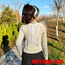 Running Vest, Running Backpack, Lightweight Hydration Vest, Insulated Water Backpack Camel Hydration Backpack For Hiking, Trail, Running,Marathons,Cycling - Grey - View 3