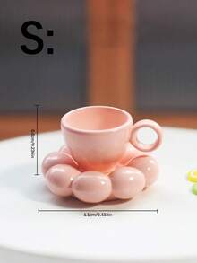 1 Peça Xícara de Café/Chá em Formato de Nuvem para Casa de Bonecas, Adequada para Acessórios de Casa de Bonecas 1:6 e 1:12, Brinquedos de Comida em Miniatura, Adereços de Fotografia, Conjunto de Xícaras Elegantes para Casa de Bonecas (Opções de Tamanho P/M/G), Cria uma Atmosfera Aconchegante! - Multicolorido - Visão 21