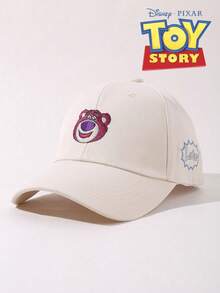 Disney 1顶官方授权正品玩具总动员外星人印花男女通用棒球帽，可调节男女通用户外防晒休闲帽，适合春季、秋季、旅行、海滩，Y2K风格可爱卡通青年帽 - 彩色 - 查看 6