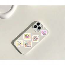 SNOOPY 1套/24张 史努比2026新年可爱贴纸 史努比卡通新年贺卡手工小册子DIY防水春节、新年礼物、情人节礼物、复活节礼物 - 彩色 - 查看 5