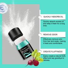1 Frasco (8.5g) Polvo Seco para Cabello Voluminizador, Limpieza Seca y Control de Grasa, Crea Cabello Fluffy Sin Lavado, Ideal para Uso Diario - polvo esponjoso - Ver 3