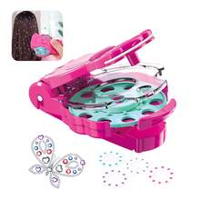 Bộ phụ kiện tự làm tem - Phụ kiện tóc cho trẻ em, đồ trang trí ba lô, đồ trang trí bưu thiếp, bộ sưu tập nhiều màu sắc, bao gồm các dụng cụ tạo kiểu lấp lánh, kim cương nhựa ABS, quà tặng sinh nhật, tiệc tùng, Halloween, Giáng sinh, Lễ Tạ ơn cho bé gái - Nhiều màu - Xem 8