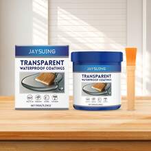 Outdoor Transparent Waterproof Coating, Weather-Resistant, Anti-Cracking, Elastic Sealant Base Material, Suitable For Easy Construction, Hot-Selling Low-Price Item, Not Profitable, Only For Volume - White - View 9