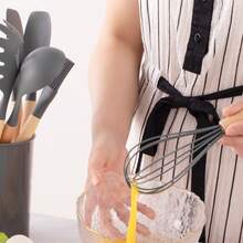 Silicone Kitchen Utensils With Handle, Mixer Suitable For Baking And Cooking Tools - Multicolor - View 8