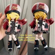 一套17厘米BJD娃娃衣服，精致可爱时尚的BJD娃娃服装套装，新年/圣诞节/生日礼物（仅含衣服，不含娃娃和鞋子） - 彩色 - 查看 5