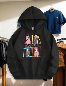 Men Outdoor Hoodies & Sweatshirts - Black - View 7